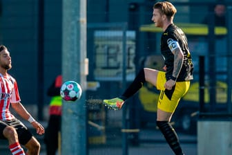Comeback gelungen: Marco Reus (r.) erzielte gegen Sparta Rotterdam den ersten BVB-Treffer.