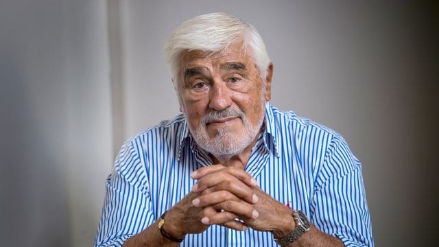 Der Schauspieler Mario Adorf feiert am 08.