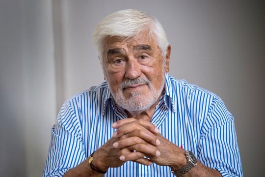 Der Schauspieler Mario Adorf feiert am 08.