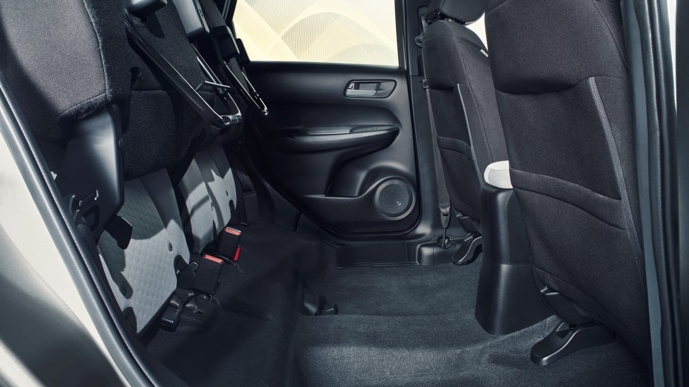 Raumwunder: Honda verschafft seinem Kleinwagen Jazz durch die hochklappbaren Rücksitze mehr Raum für Sperrgut.