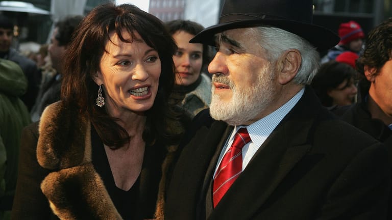 Iris Berben und Mario Adorf im Jahr 2005: Wird einer von ihnen zum größten Schauspielstar Deutschlands gewählt?