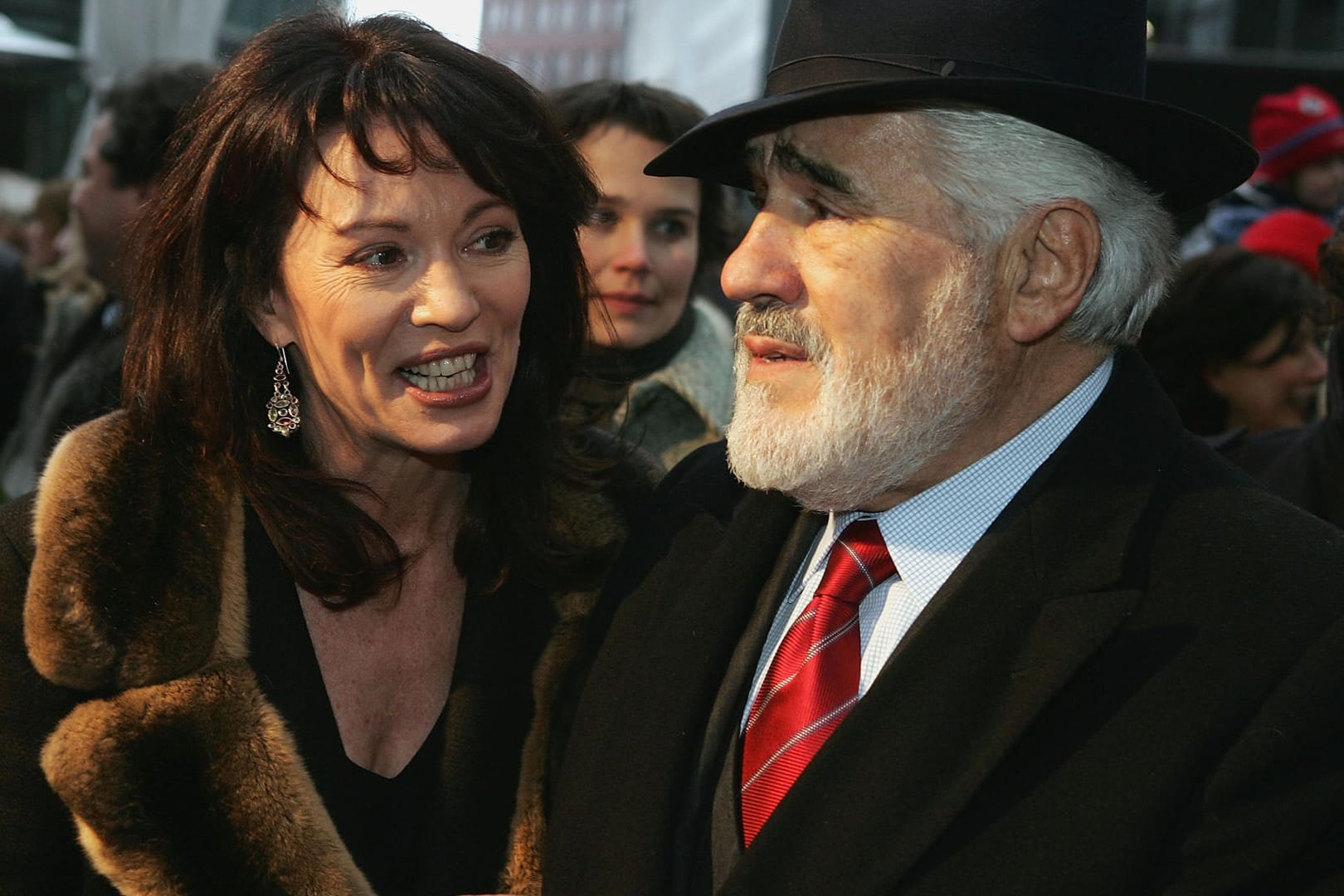 Iris Berben und Mario Adorf im Jahr 2005: Wird einer von ihnen zum größten Schauspielstar Deutschlands gewählt?