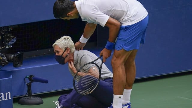 Ergreift Partei für die verletzte Linienrichterin: Novak Djokovic.