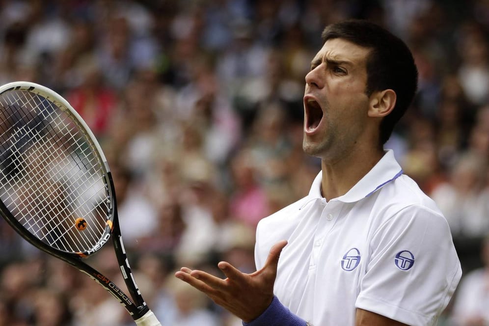 Novak Djokovic: Der 17-fache Grand-Slam-Sieger ist für seinen Jähzorn berühmt-berüchtigt im ATP-Zirkus.