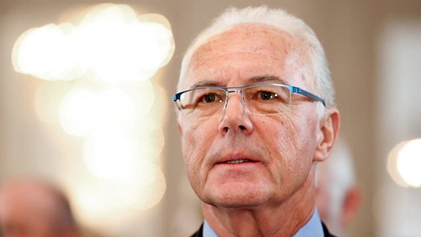 Der ehemalige Fußballer und Fußballtrainer Franz Beckenbauer