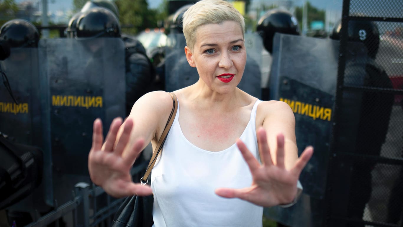 Maria Kolesnikowa: Die belarusische Oppositionspolitikerin ist verschwunden.