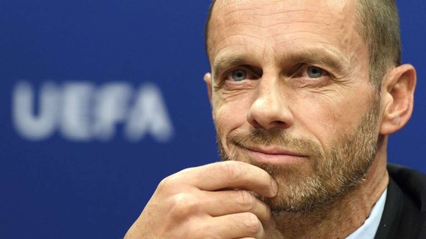 Erhofft sich vom europäischen Supercup wichtige Erkenntnisse: UEFA-Präsident Aleksander Ceferin.