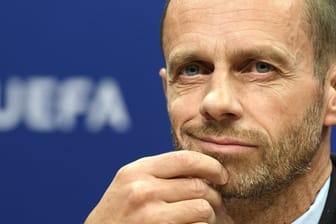 Erhofft sich vom europäischen Supercup wichtige Erkenntnisse: UEFA-Präsident Aleksander Ceferin.