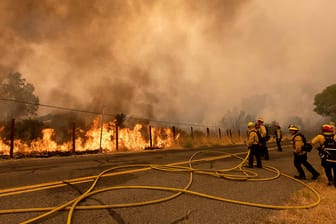 Brände in Kalifornien: 14.000 Einsatzkräfte kämpfen noch immer gegen die Flammen.