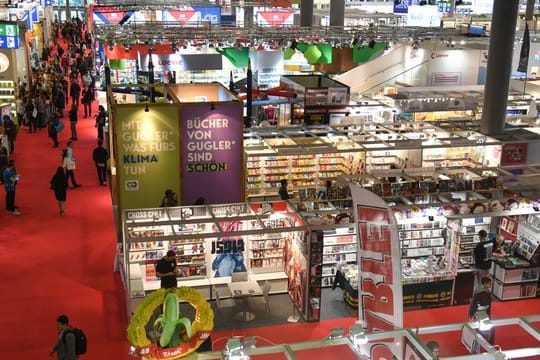 Im letzten Jahr sah es bei der Frankfurter Buchmesse noch so aus.