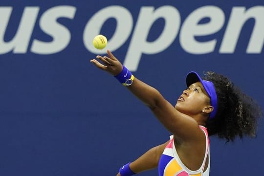 Naomi Osaka, hier im Achtefinale gegen die Estin Kontaveit, ist ins Halbfinale eingezogen.