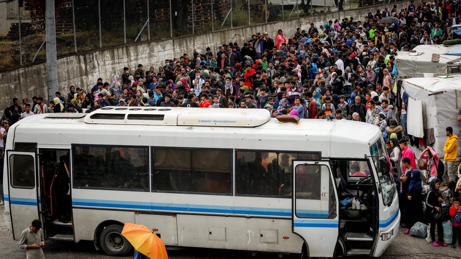 Flüchtlingslager Moria: Die Zahl der Migranten soll in den nächsten Jahrzehnten stark steigen. Durch Kriege, Klimawandel und andere Krisen verlieren viele ihre Heimat.