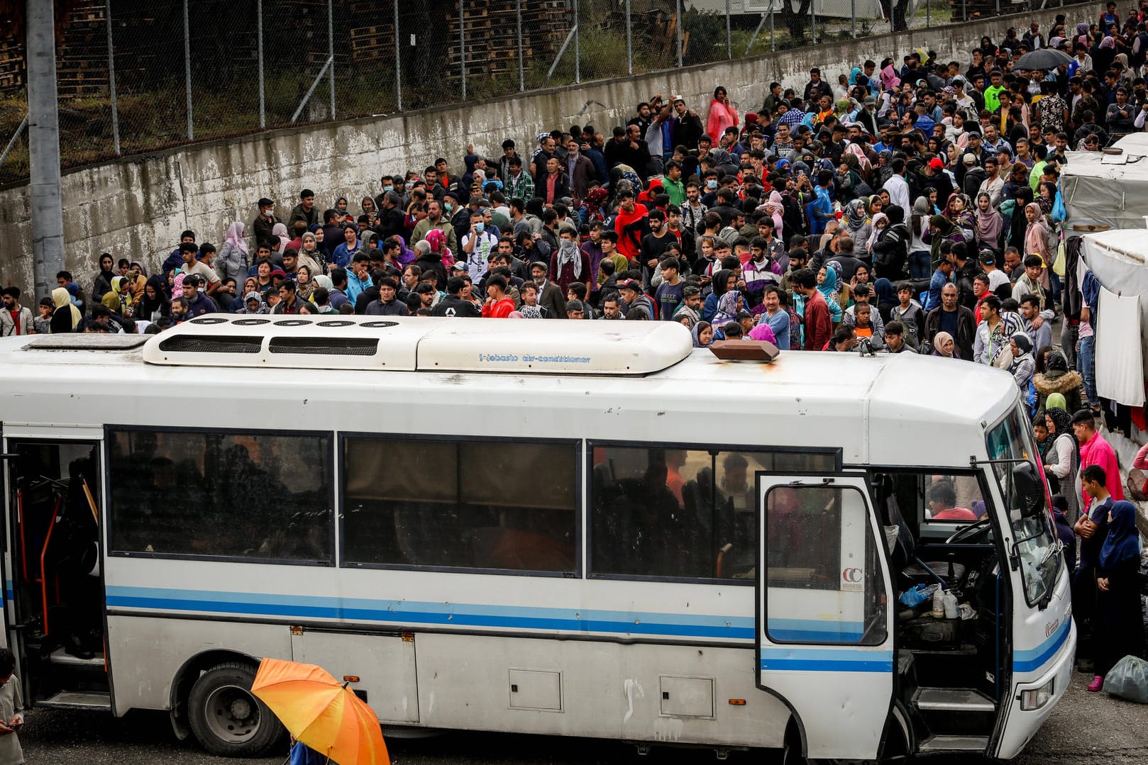 Flüchtlingslager Moria: Die Zahl der Migranten soll in den nächsten Jahrzehnten stark steigen. Durch Kriege, Klimawandel und andere Krisen verlieren viele ihre Heimat.