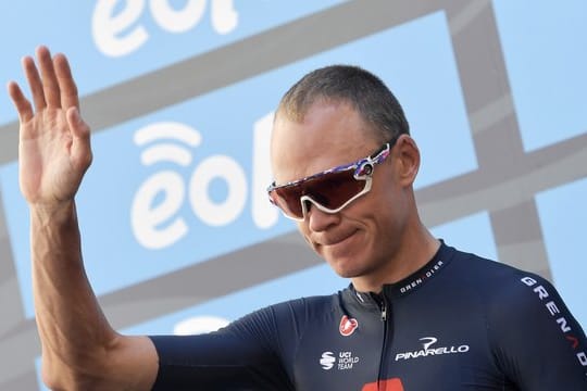 Chris Froome ist bei der Fernfahrt Tirreno-Adriatico am Start.