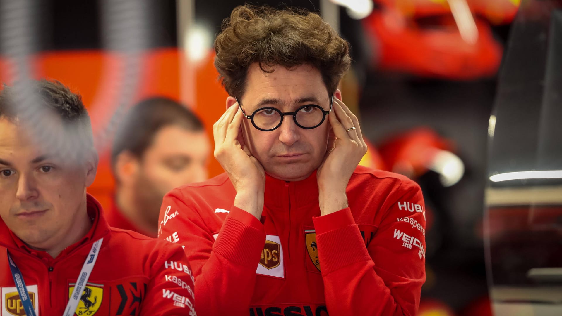 Nachdenklich: Im Zuge der Ferrari-Krise steht auch Teamchef Mattia Binotto in der Kritik.