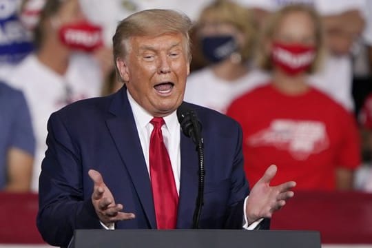 US-Präsident Donald Trump: "Ich wollte es immer herunterspielen.