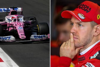 Neues Team im Blick? Sergio Perez (l.) verlässt Racing Point, Sebastian Vettel ist für 2021 noch ohne Cockpit.