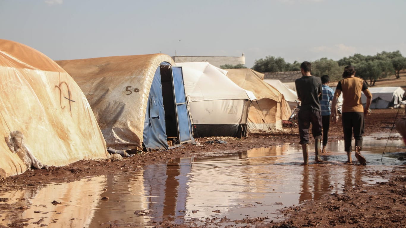 Ein Flüchtlingscamp in Syrien: Kaum eine Zeitung hat so viel aus dem Kriegsgebiet berichtet wie die "Bild".
