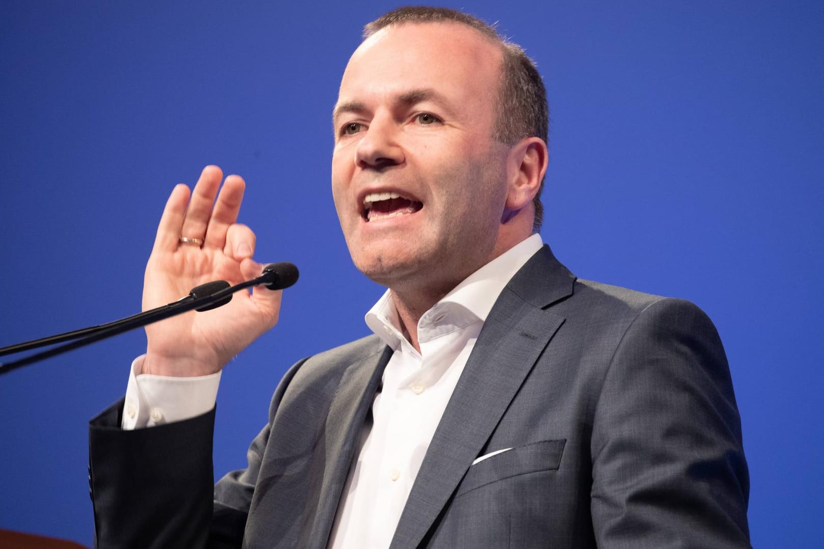 Manfred Weber: Der EVP-Vorsitzende sieht die Brisanz des neu entfachten Brexit-Streits