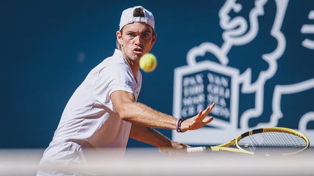 Steht in Kitzbühel in der Runde der letzten Acht: Maximilian Marterer. Steht in Kitzbühel in der Runde der letzten Acht: Maximilian Marterer.