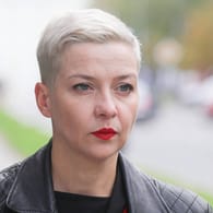 Die Oppositionsführerin Kolesnikowa: Sie betonte, dass sie die Männer bei einer Gegenüberstellung identifizieren könne.