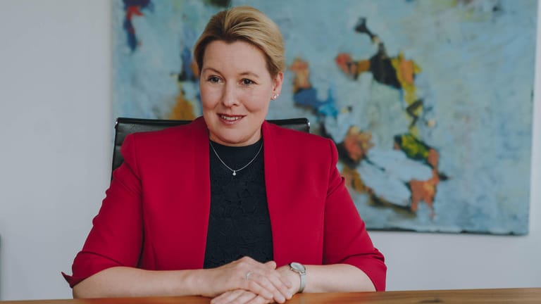 Franziska Giffey: Bald könnte die Familienministerin Regierende Bürgermeisterin von Berlin sein