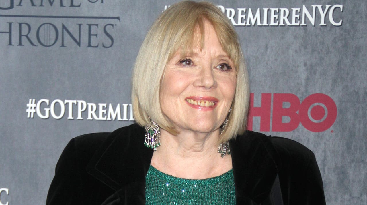 Schauspielerin Diana Rigg bei einer Premierenveranstaltung von "Game of Thrones".