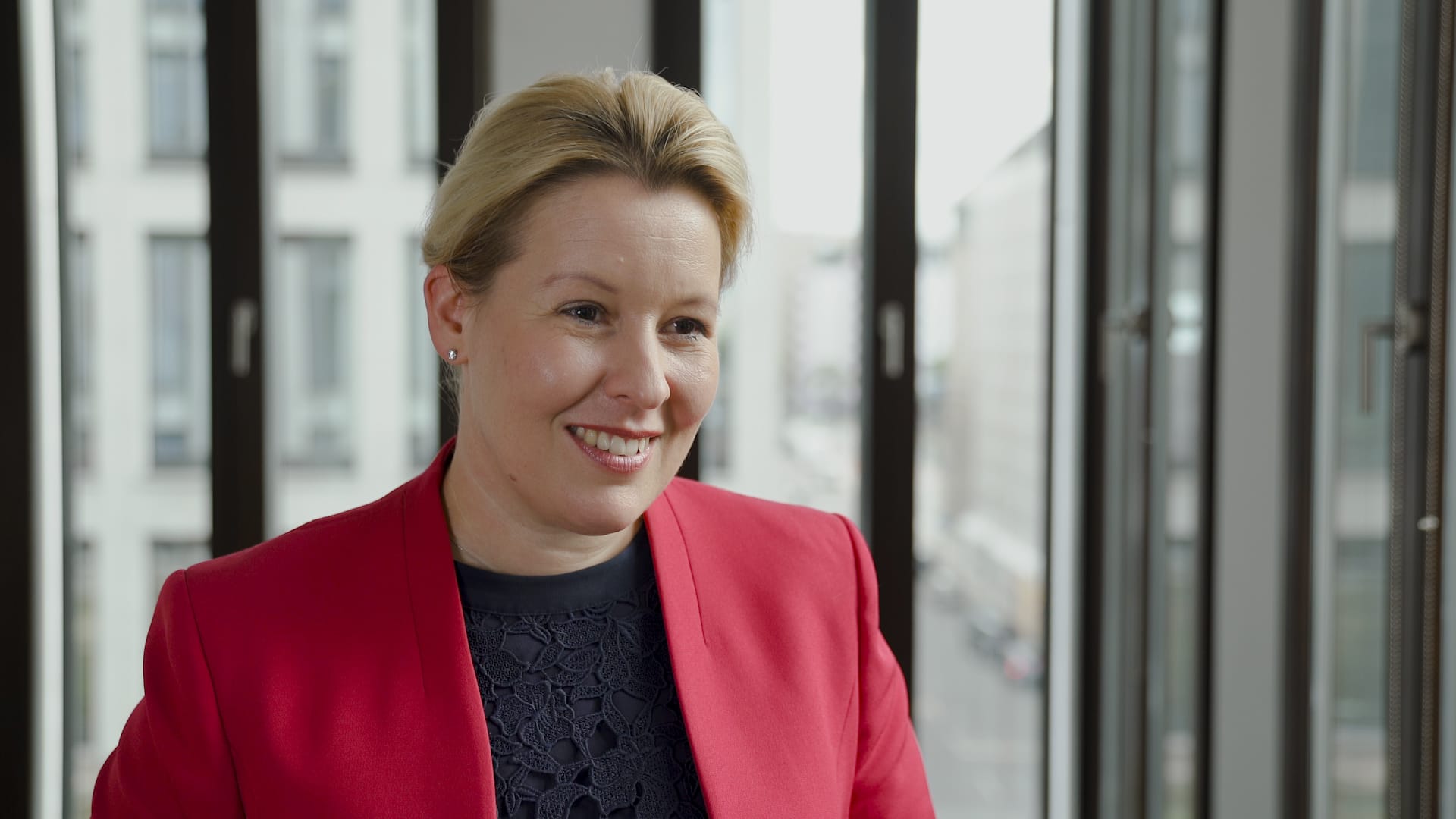 Bundesfamilienministerin Franziska Giffey im Interview mit t-online.