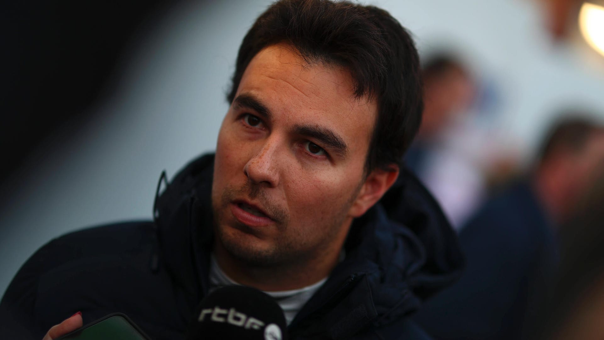 Überrascht: Noch-Racing-Point-Pilot Sergio Perez.