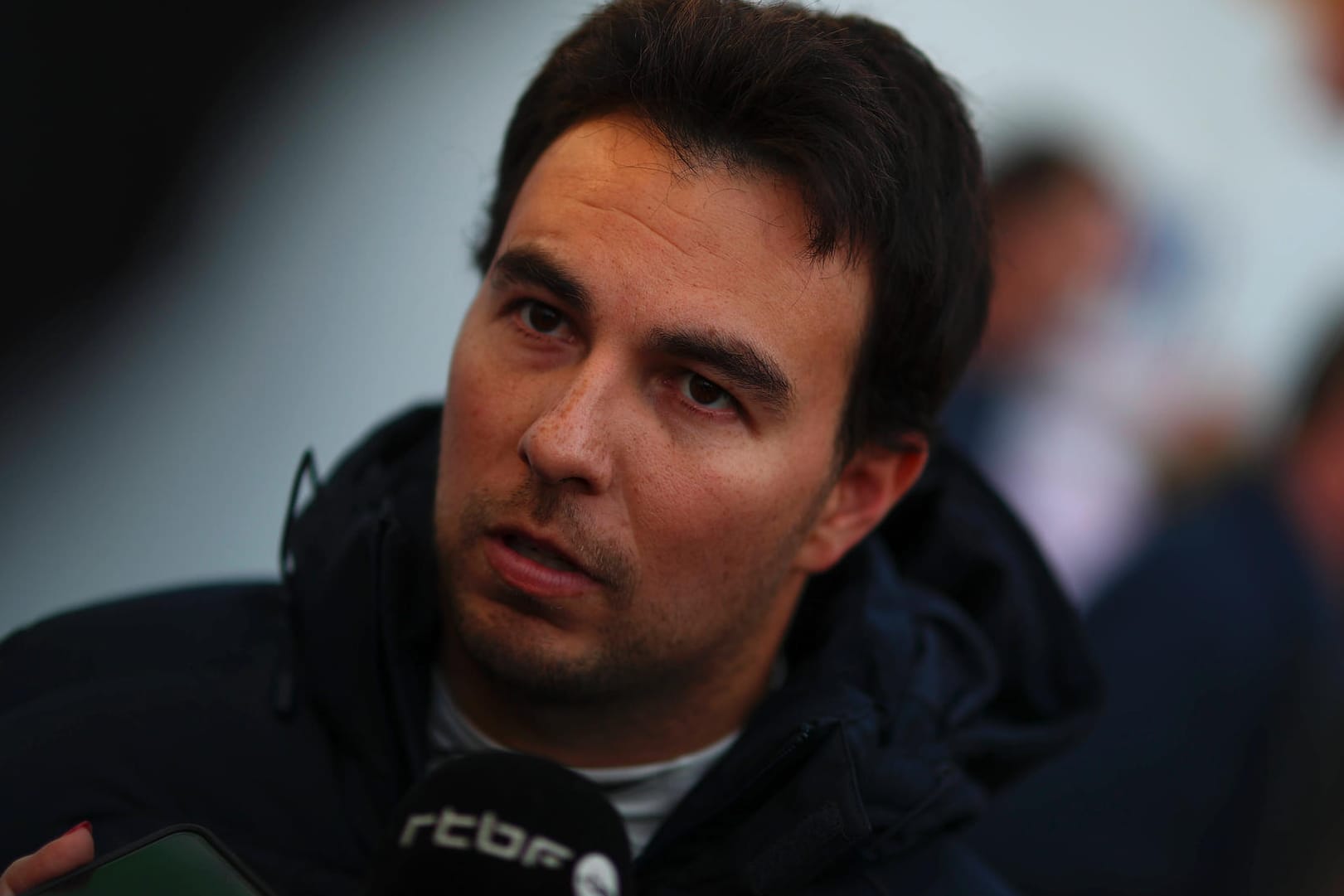 Überrascht: Noch-Racing-Point-Pilot Sergio Perez.