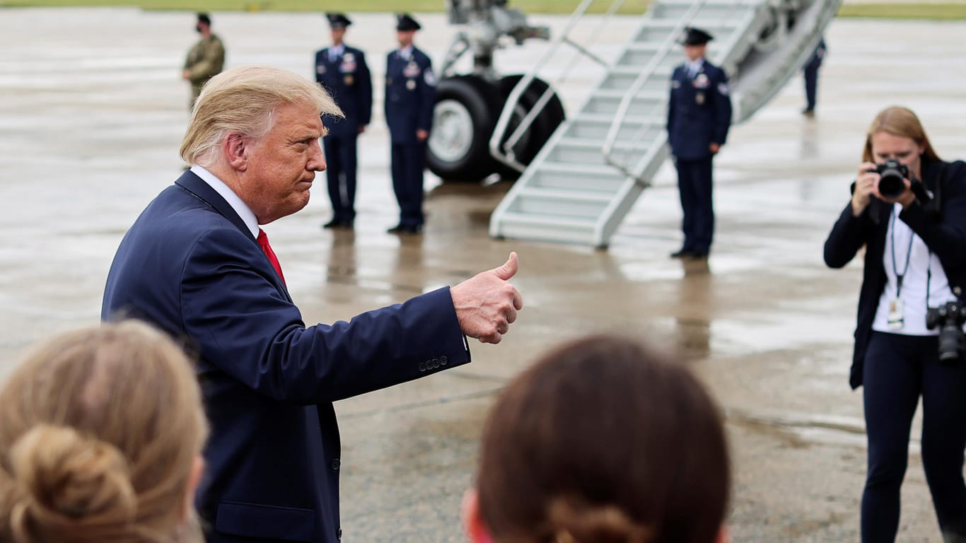 Donald Trump: Auszüge aus dem Buch eines Investigativjournalisten bringen den Präsidenten in Bedrängnis.