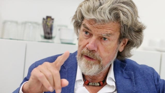 Bergsteiger Reinhold Messner kann viele seiner Touren gegenüber der Familie kaum rechtfertigen.