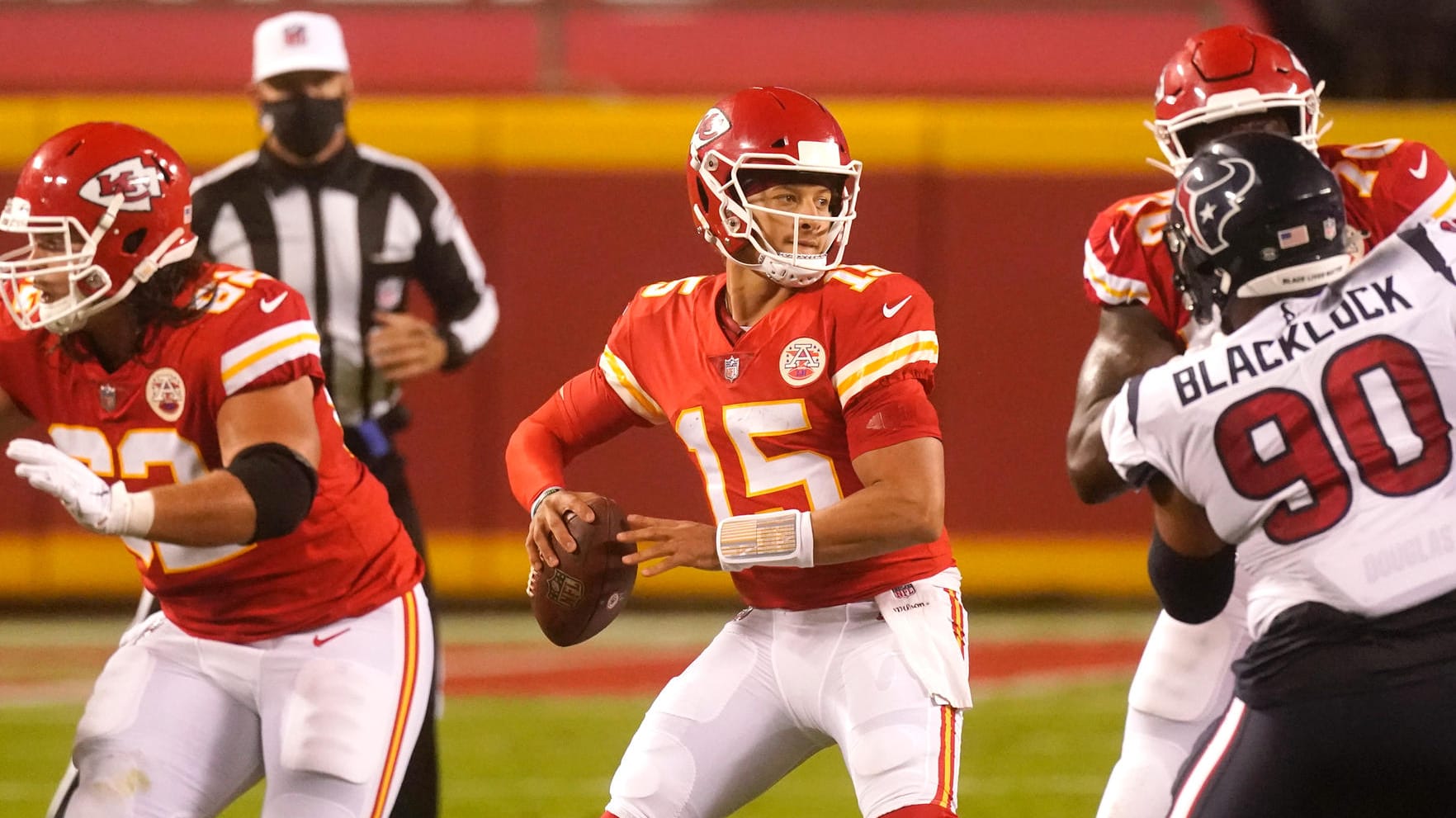 Kansas City Chiefs - Houston Texans: Quarterback Patrick Mahomes zeigte zum Saisonauftakt eine herausragende Leistung. Kansas City Chiefs - Houston Texans: Quarterback Patrick Mahomes zeigte zum Saisonauftakt eine herausragende Leistung.