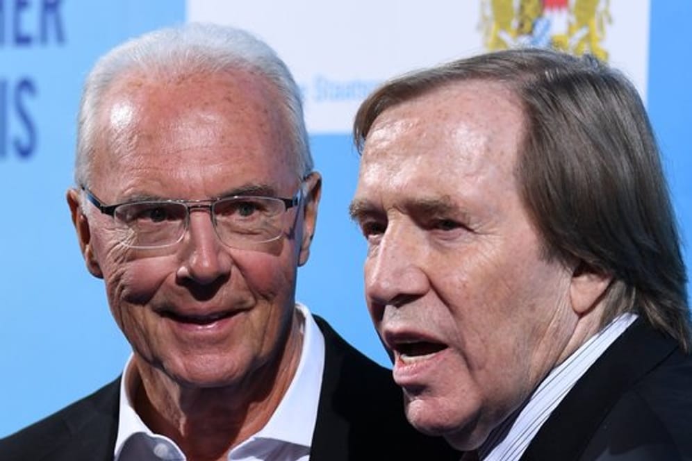 Wurden 1974 gemeinsam Weltmeister im eigenen Land: Franz Beckenbauer (l)und Günter Netzer.
