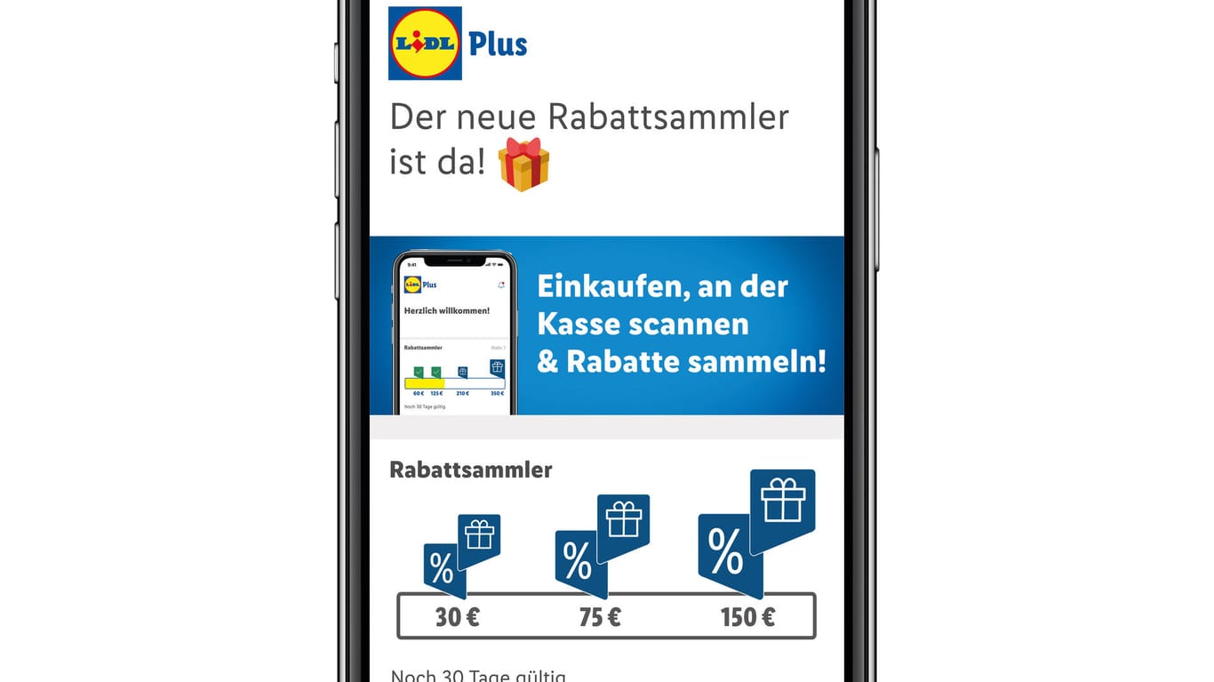 Lidl-Plus-App: Die digitale Kundenkarte geht bundesweit an den Start.