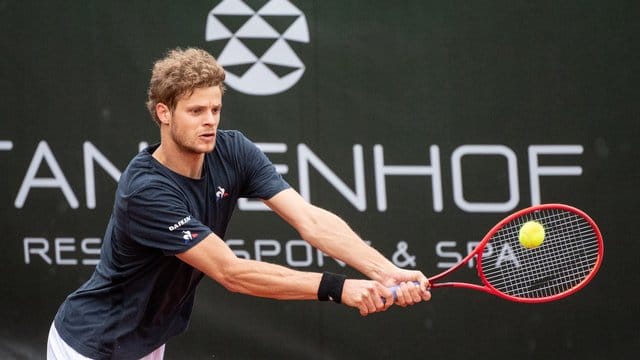 Steht in Kitzbühel im Halbfinale: Yannick Hanfmann.