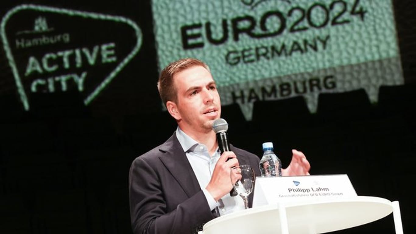 Hofft auf einen deutschen EM-Sieg 2024: Ex-Weltmeister Philipp Lahm.