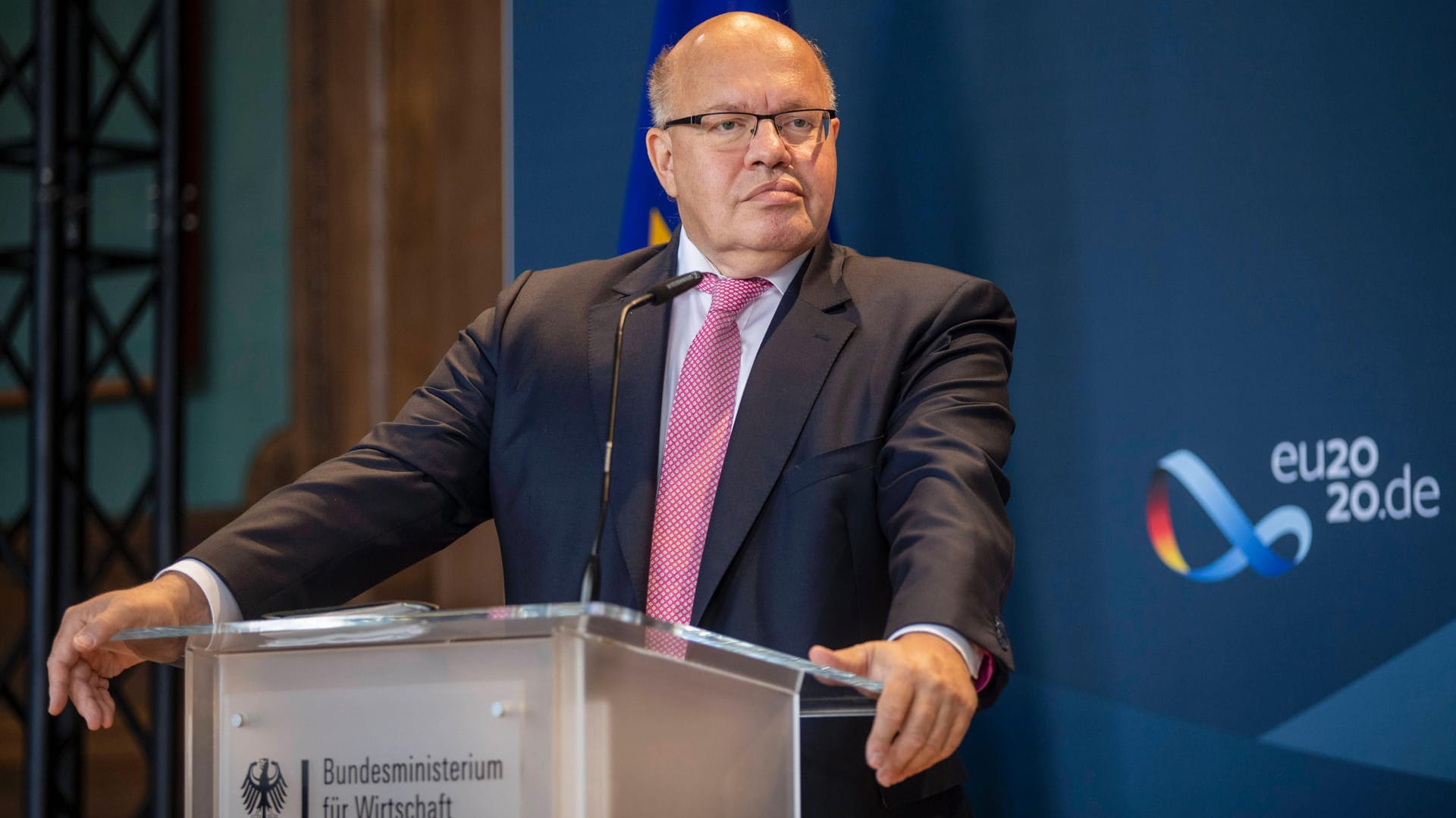 Pressestatement von Peter Altmaier: Der Bundeswirtschaftsminister hat einen Vorschlag zur Klimaneutralität gemacht.