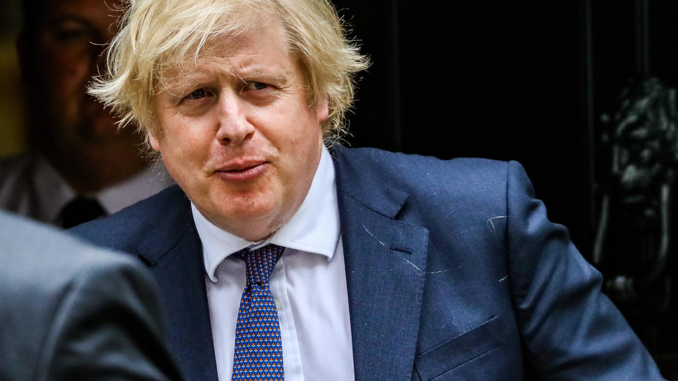 Boris Johnson: Der Premierminister muss nach seinen Drohungen im Brexit-Streit Kritik aus der eigenen Partei einstecken.