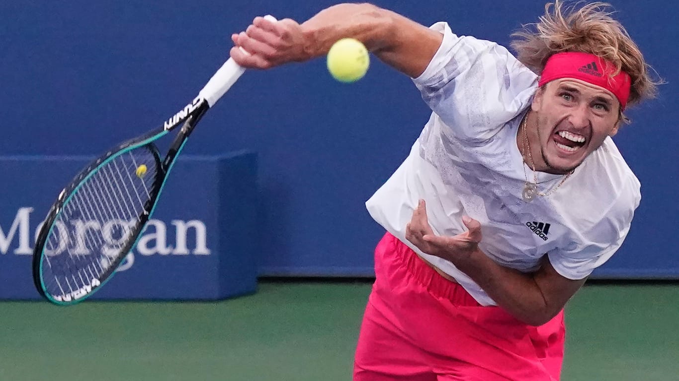 Folgt nun der erste Grand-Slam-Titel? Alexander Zverev steht im Halbfinale der US Open.