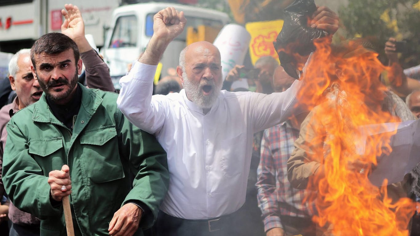 Proteste im Iran 2018: Auch Navid Afkari war gegen die wirtschaftliche und politische Lage auf die Straßen gegangen.