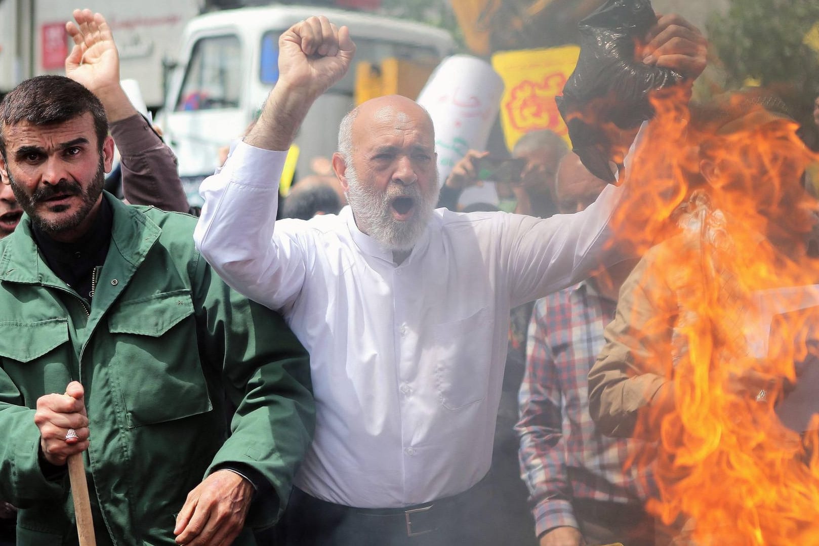 Proteste im Iran 2018: Auch Navid Afkari war gegen die wirtschaftliche und politische Lage auf die Straßen gegangen.