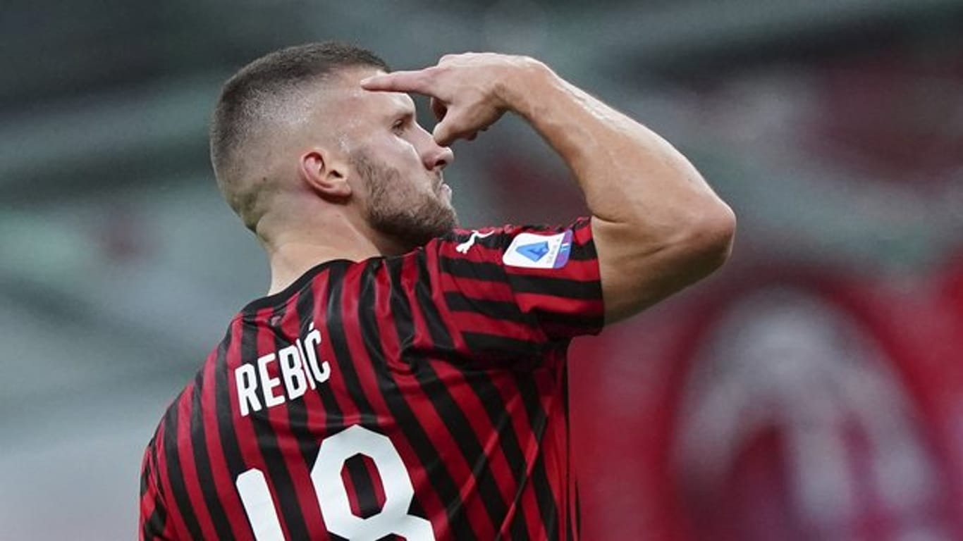 Ante Rebic schoss in seiner ersten Saison bei Milan zwölf Tore.