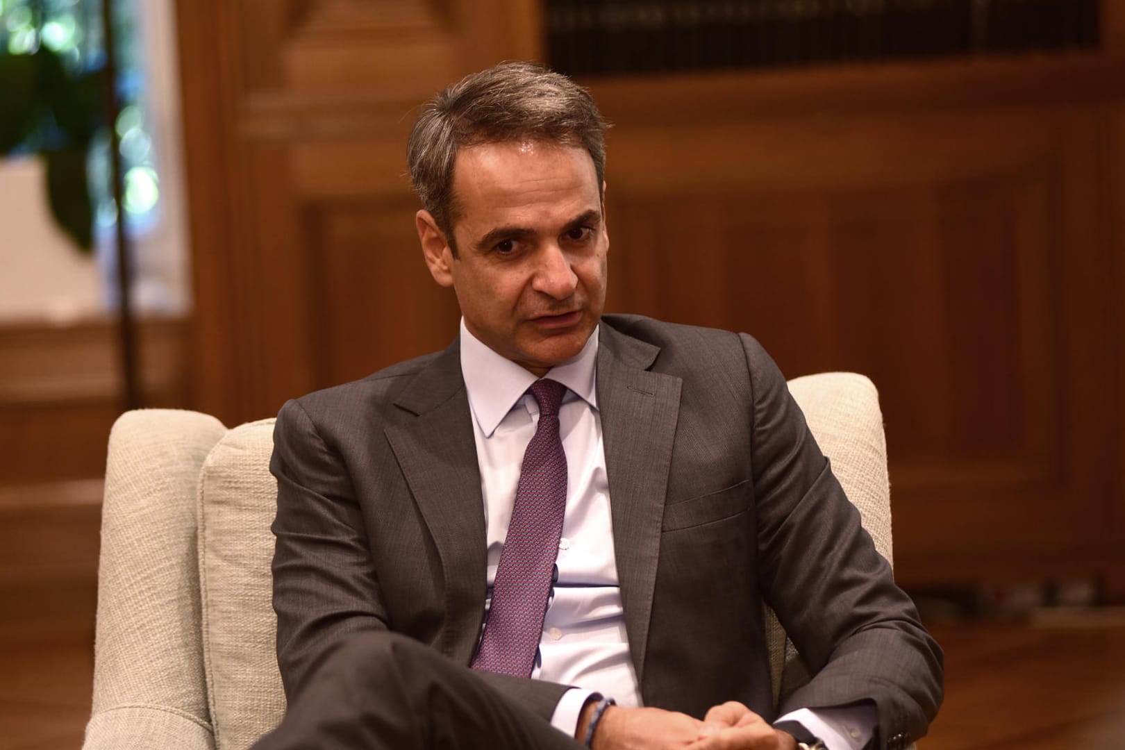 Kyriakos Mitsotakis: Der griechische Regierungschef rüstet auf.