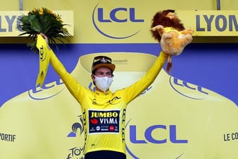 Primoz Roglic will das Gelbe Trikot auch auf der 15.