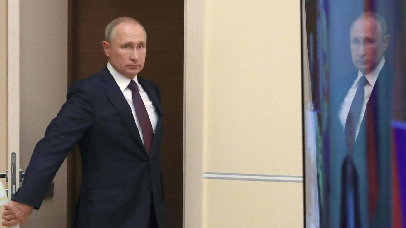 Wladimir Putin: Die Wahl gilt als Stimmungstest für seine umstrittene Verfassungsreform. Wladimir Putin: Die Wahl gilt als Stimmungstest für seine umstrittene Verfassungsreform.