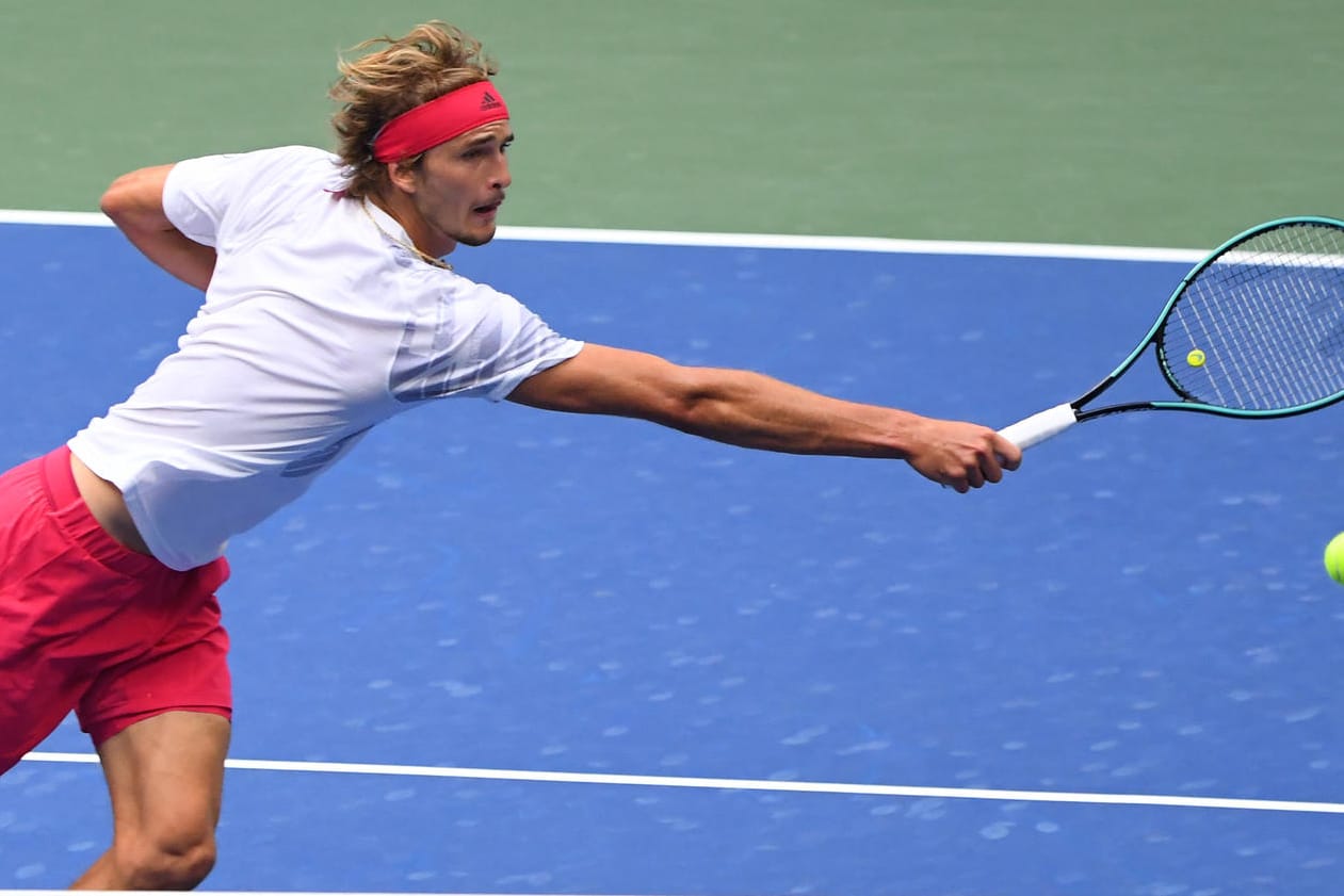 Im Fokus: Alexander Zverev steht zum ersten Mal in seiner Karriere in einem Grand-Slam-Finale.