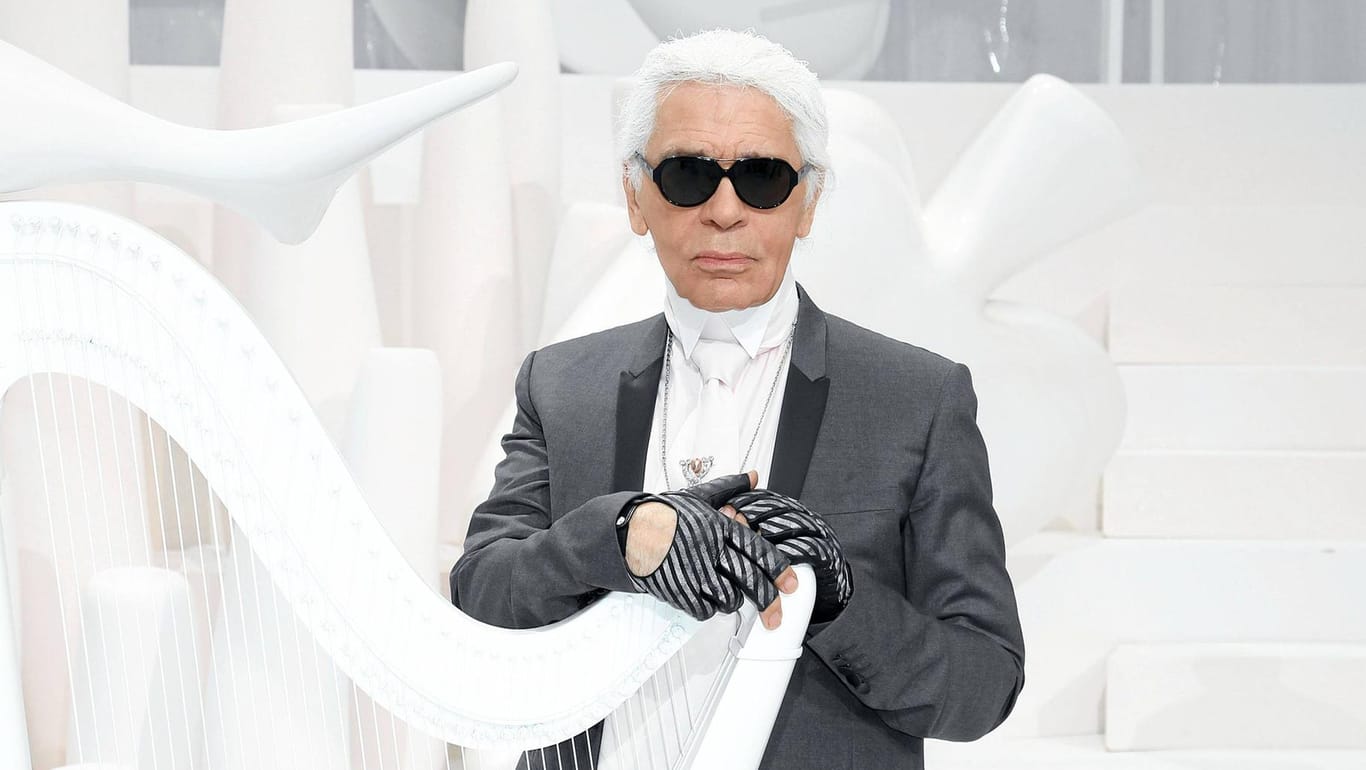 Karl Lagerfeld: Der Modeschöpfer ist 2019 gestorben.