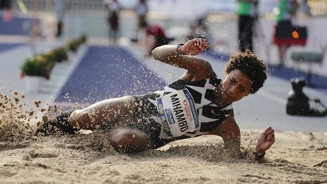 Malaika Mihambo blieb beim Istaf deutlich unter der Sieben-Meter-Marke.