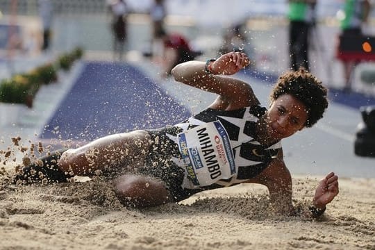 Malaika Mihambo blieb beim Istaf deutlich unter der Sieben-Meter-Marke.